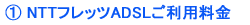 フレッツADSL　料金